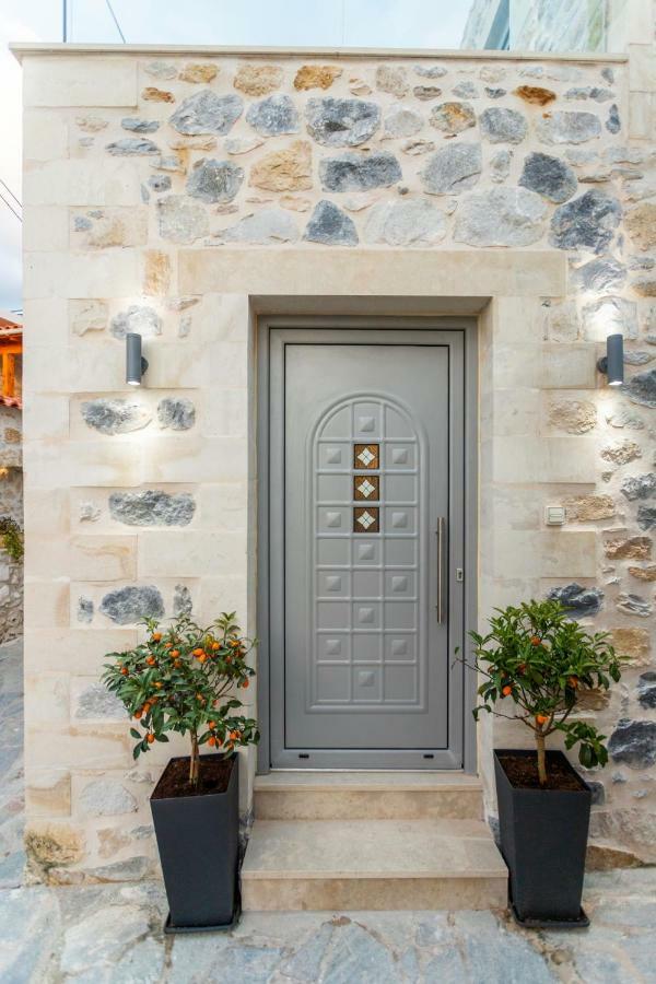 Marilena Natural Stone House, By Hellocrete Pigí Exterior foto
